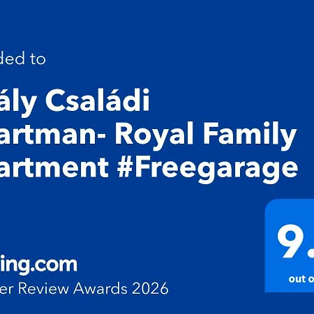 Appartement Kiraly Csaladi Apartman- Royal Family #freegarage *
